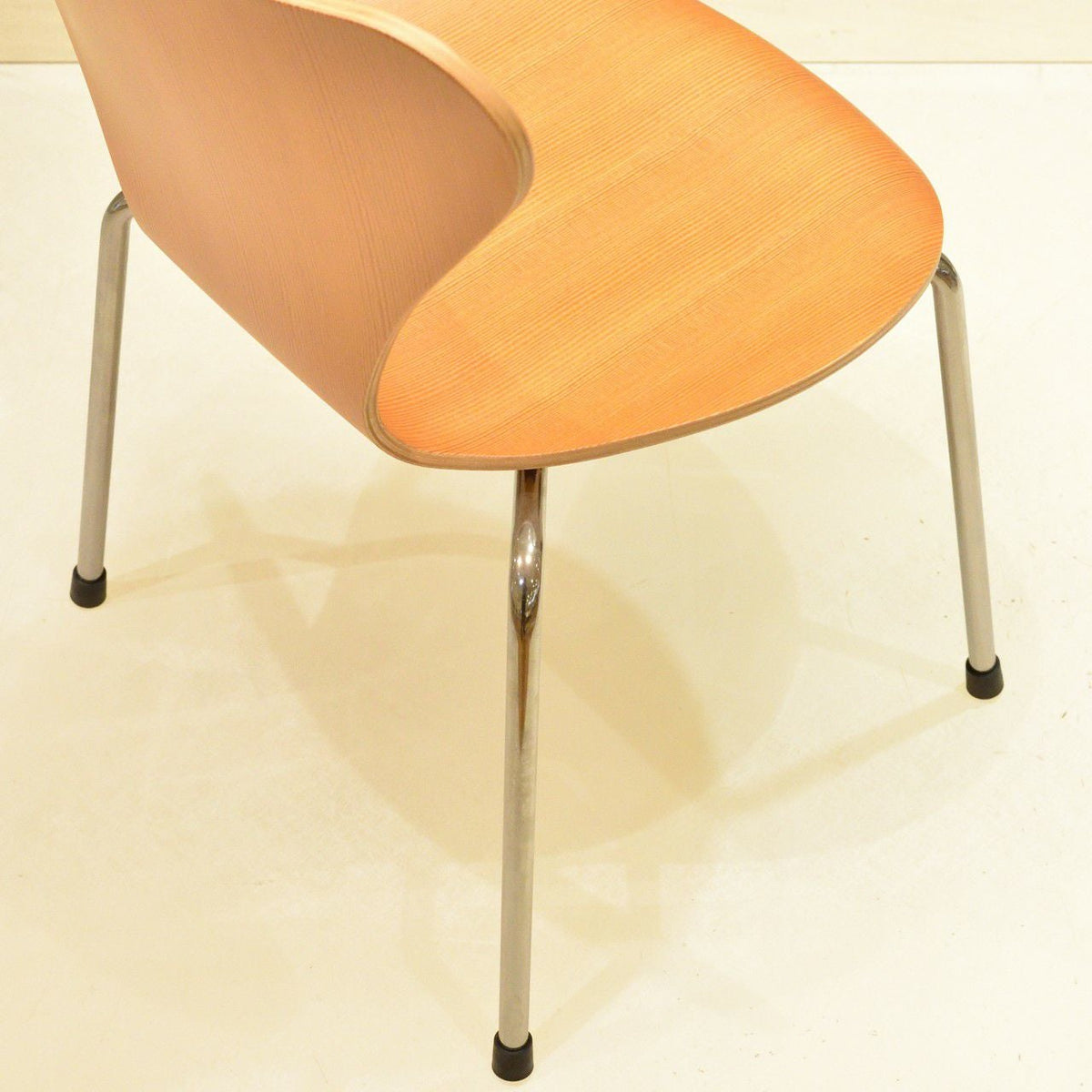 【店頭在庫品】FRITZ HANSEN（フリッツハンセン）/セブンチェア/子供用チェア/オレゴンパイン/ナチュラルウッド/クローム脚く