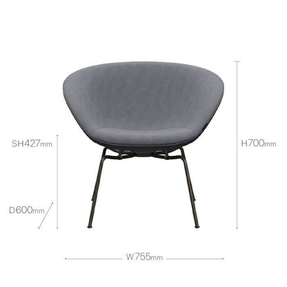 FRITZ HANSEN（フリッツハンセン）/POT3318/POT/1171（ライトグレー）/ファブリック/ブラウンブロンズレッグ 【納期】約3～4週間（メーカー欠品時を除く）