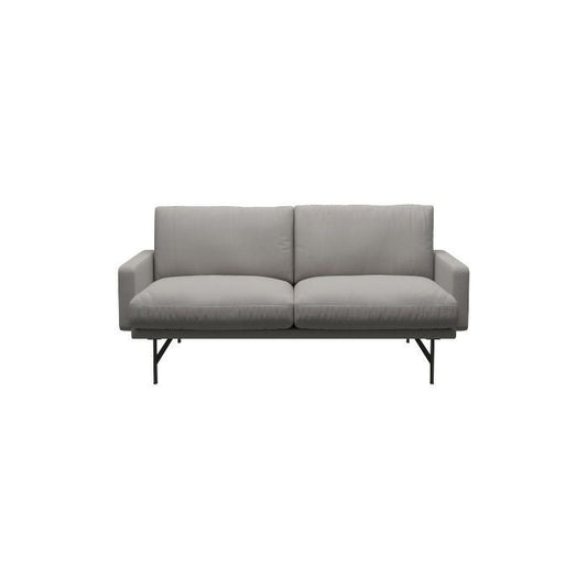 FRITZ HANSEN（フリッツハンセン）/リッソーニソファ/PL112S スモール2シーター/本体：布ベージュ（1121）/ブラウンブロンズ脚 【納期】約3～4週間（メーカー欠品時を除く）
