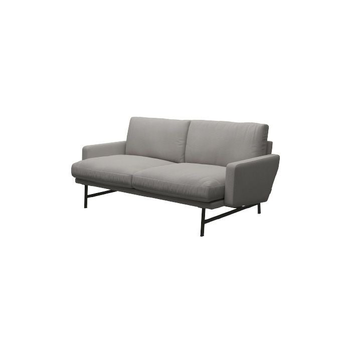 FRITZ HANSEN（フリッツハンセン）/リッソーニソファ/PL112S スモール2シーター/本体：布ベージュ（1121）/ブラウンブロンズ脚 【納期】約3～4週間（メーカー欠品時を除く）