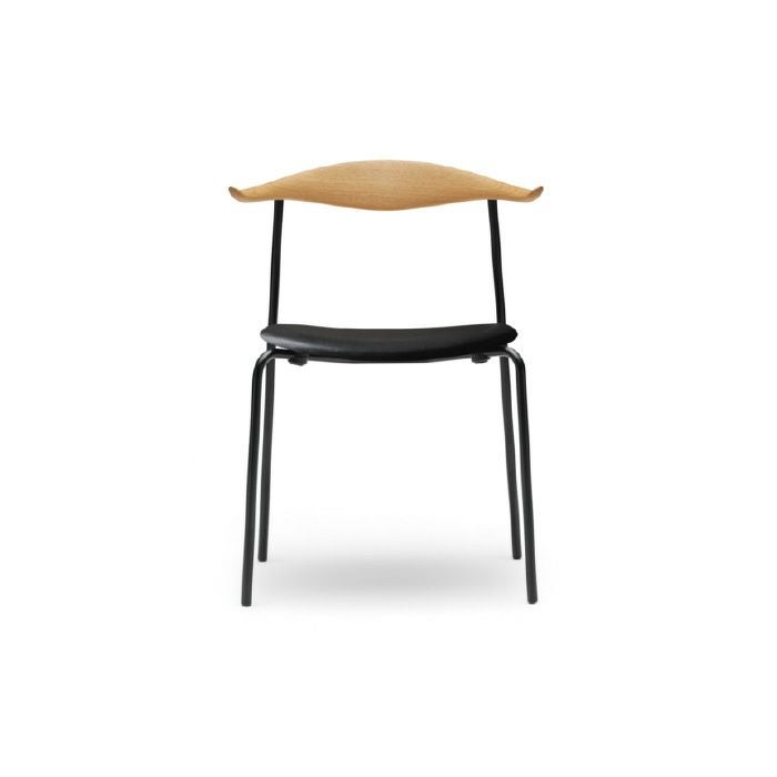 CARL HANSEN & SON（カールハンセン&サン）/CH88P/チェア/オーク材/オイル仕上げ/座面：レザー(Thor 301)/ブラック脚 【納期】約3～4週間（メーカー欠品時を除く）