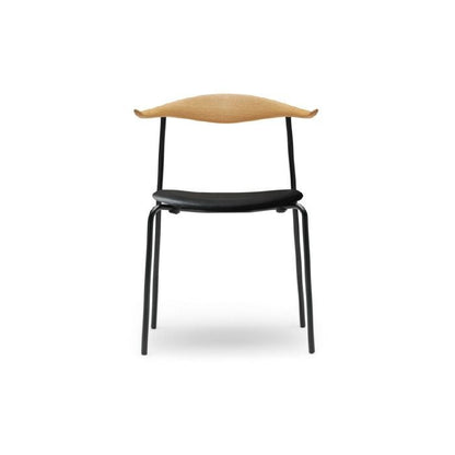 CARL HANSEN & SON（カールハンセン&サン）/CH88P/チェア/オーク材/オイル仕上げ/座面：レザー(Thor 301)/ブラック脚 【納期】約3～4週間（メーカー欠品時を除く）