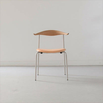 【店頭在庫品】CARL HANSEN & SON（カールハンセン&サン）/CH88P/チェア/オーク材/ソープ仕上げ/座面：レザー(Sif 90)