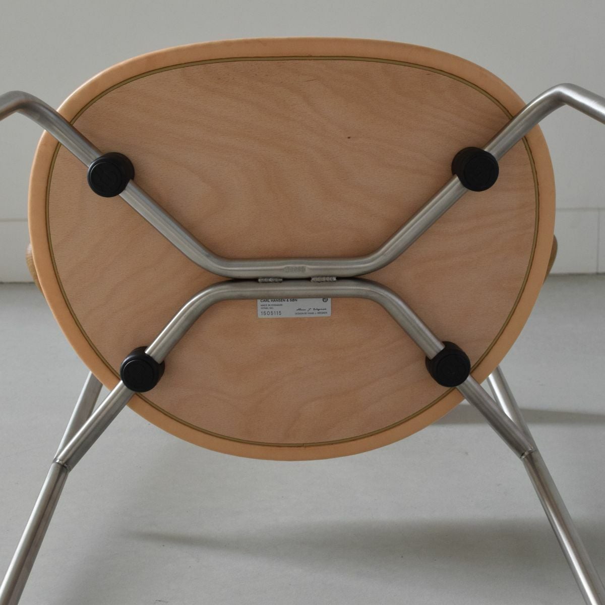【店頭在庫品】CARL HANSEN & SON（カールハンセン&サン）/CH88P/チェア/オーク材/ソープ仕上げ/座面：レザー(Sif 90)