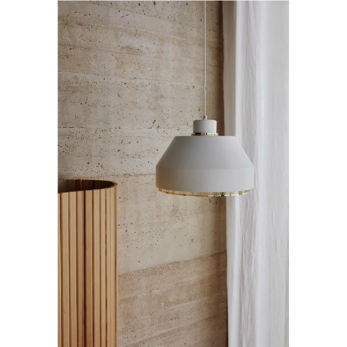 Artek（アルテック）/AMA500 Pendant Lamp（AMA500ペンダント）/ホワイト×ブラス 【納期】ご注文後確認
