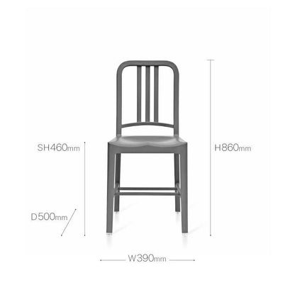 EMECO（エメコ）/エメコ・チェア/111ネイビーチェア/グレー/SH460 【納期】ご注文後確認