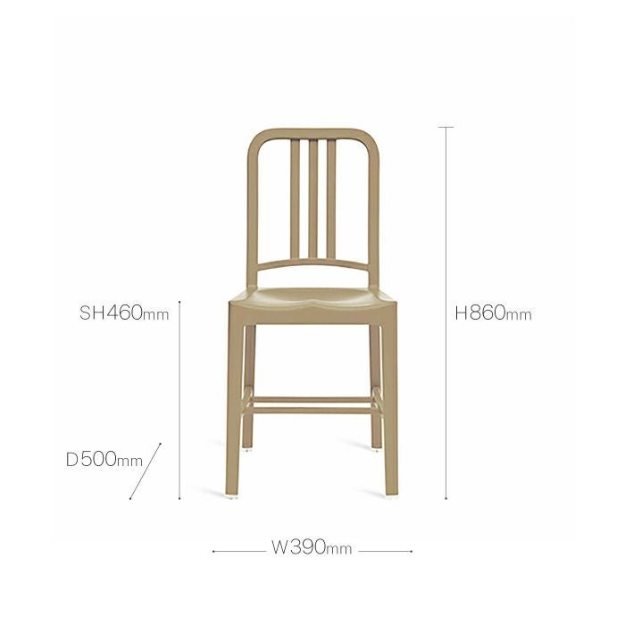 EMECO（エメコ）/エメコ・チェア/111ネイビーチェア/ビーチ/SH460 【納期】ご注文後確認