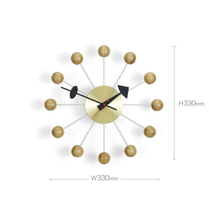 Vitra（ヴィトラ）/Wall Clocks/Ball Clock/ボールクロック/チェリー 【納期】約3～4週間（メーカー欠品時を除く）