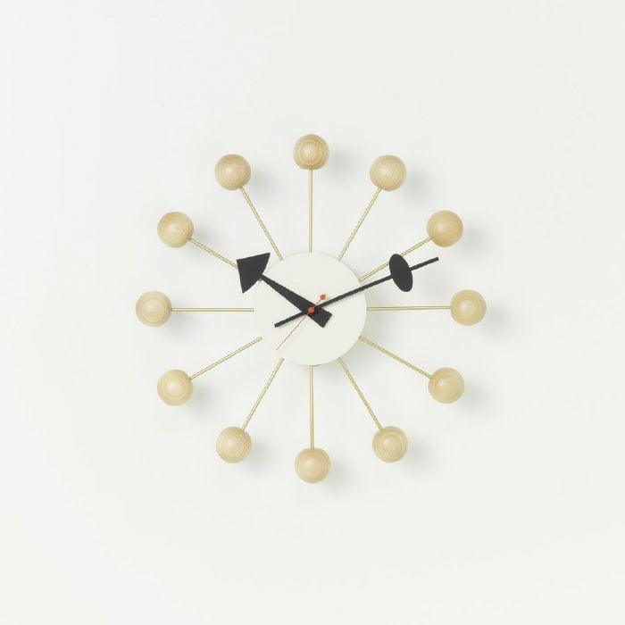 Vitra（ヴィトラ）/Wall Clocks/Ball Clock/ボールクロック/ビーチ 【納期】約3～4週間（メーカー欠品時を除く）