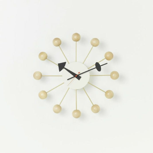 Vitra（ヴィトラ）/Wall Clocks/Ball Clock/ボールクロック/ビーチ 【納期】約3～4週間（メーカー欠品時を除く）