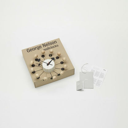 Vitra（ヴィトラ）/Wall Clocks/Ball Clock/ボールクロック/ビーチ 【納期】約3～4週間（メーカー欠品時を除く）