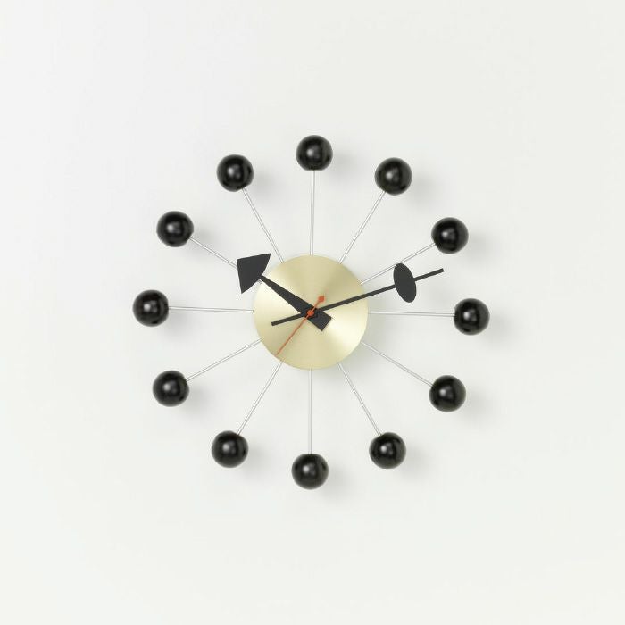 Vitra（ヴィトラ）/Wall Clocks/Ball Clock/ボールクロック/ブラック 【納期】約3～4週間（メーカー欠品時を除く）