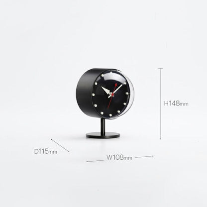 Vitra（ヴィトラ）/Desk Clocks/Night Clock/ナイトクロック/ブラック 【納期】約3～4週間（メーカー欠品時を除く）