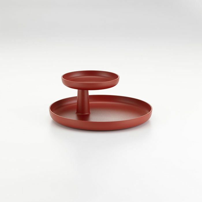 Vitra（ヴィトラ）/Rotary Tray/ロータリートレー/ダークブリック 【納期】約3～4週間（メーカー欠品時を除く）
