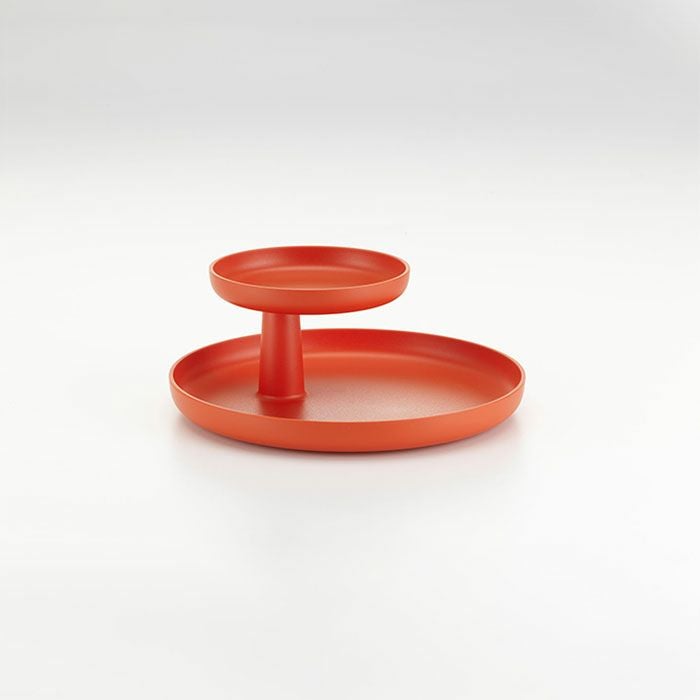 Vitra（ヴィトラ）/Rotary Tray/ロータリートレー/ポピーレッド 【納期】約3～4週間（メーカー欠品時を除く）