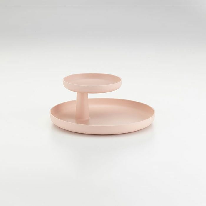 Vitra（ヴィトラ）/Rotary Tray/ロータリートレー/ペールローズ 【納期】約3～4週間（メーカー欠品時を除く）