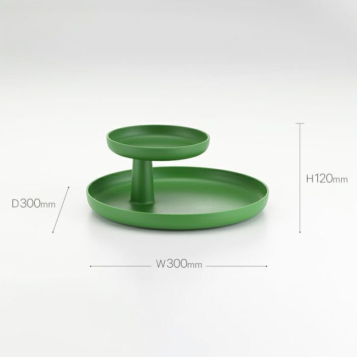Vitra（ヴィトラ）/Rotary Tray/ロータリートレー/パルムグリーン 【納期】約3～4週間（メーカー欠品時を除く）
