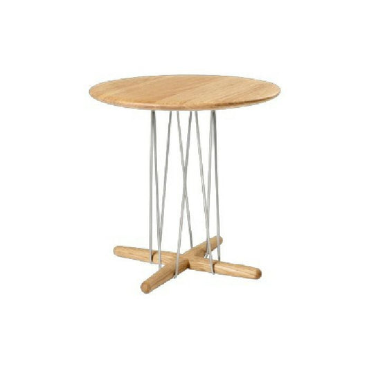 CARL HANSEN & SON（カールハンセン&サン）/E021/サイドテーブル/オーク材/オイル塗装/ステンレスレッグ 【納期】約3～4週間（メーカー欠品時を除く）