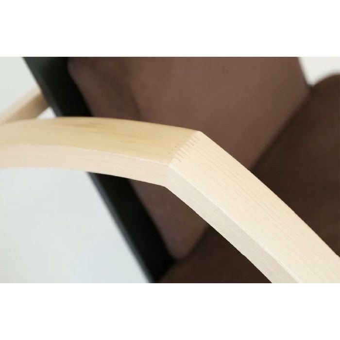 匠工芸/グラスホッパー/ロッキングチェア/メープル/ウレタンクリア塗装/合成皮革 【納期】ご注文後確認