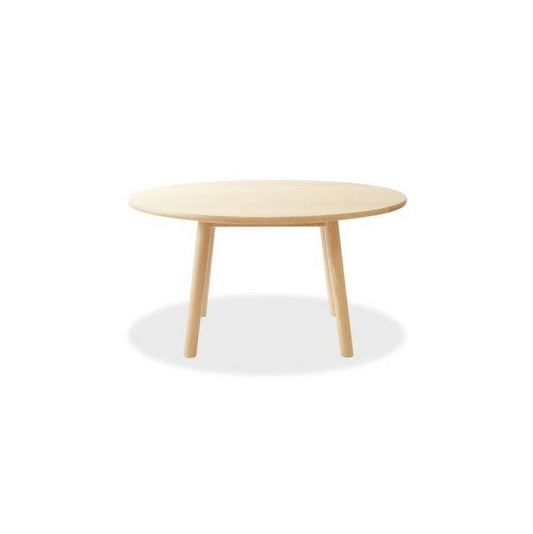 匠工芸/SPREAD（スプレッド）/dining table round/オーク材/ホワイトオイル仕上げ/Φ120 【納期】ご注文後確認
