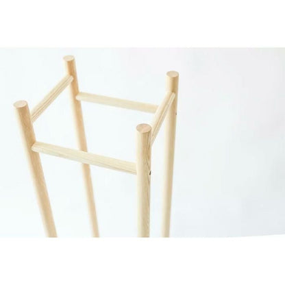 匠工芸/POLES（ポールズ）/コートラック/コンパクト/ホワイトアッシュ材/ウレタンクリア仕上げ 【納期】約3～4週間（メーカー欠品時を除く）