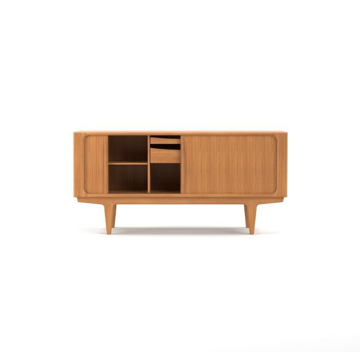 BERNH. PEDERSEN & SON（バーンハートピダーセン＆サン）/BPS142 SIDEBOARD（サイドボード）2-3-0/チーク材・オイル仕上げ 【納期】ご注文後確認