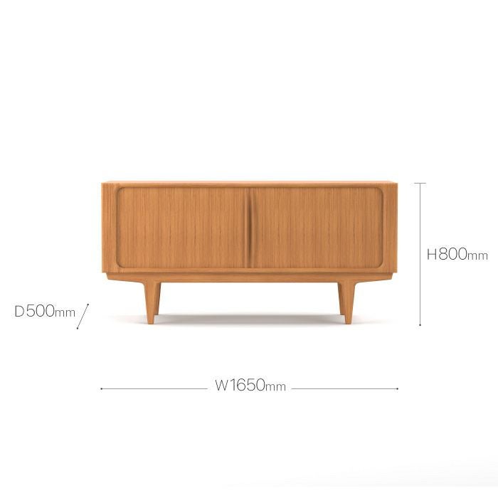 BERNH. PEDERSEN & SON（バーンハートピダーセン＆サン）/BPS142 SIDEBOARD（サイドボード）2-3-0/チーク材・オイル仕上げ 【納期】ご注文後確認