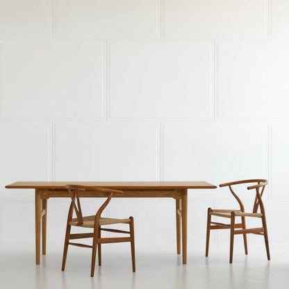 CARL HANSEN & SON（カールハンセン&サン）/CH327/ダイニングテーブル/チーク材、オーク材/オイル仕上げ/190×95cm【納期】ご注文後確認