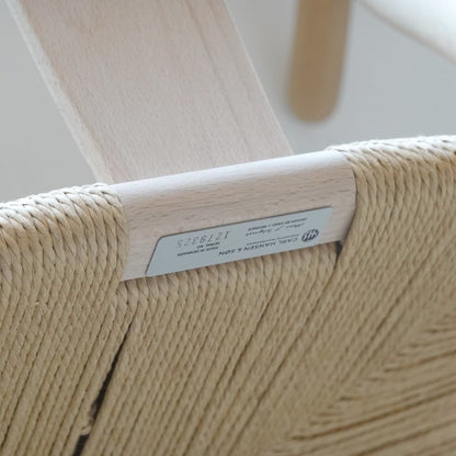 【カールハンセン別注Kvadratクッションプレゼント】CARL HANSEN & SON（カールハンセン&サン）/CH24/Yチェア（ワイチェア）/ビーチ材/ソープ仕上げ/ナチュラルペーパーコード/SH43 傷防止フェルト付