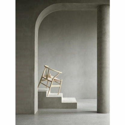 【カールハンセン別注Kvadratクッションプレゼント】CARL HANSEN & SON（カールハンセン&サン）/CH24/Yチェア（ワイチェア）/ビーチ材/ソープ仕上げ/ナチュラルペーパーコード/SH43 傷防止フェルト付