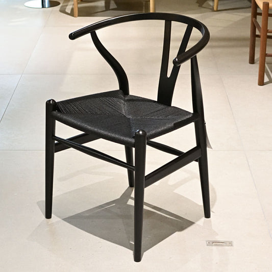 CARL HANSEN & SON（カールハンセン&サン）/CH24/Yチェア/オーク材/ブラック塗装（CHS soft）/ブラックペーパーコード （約7～8か月（受注生産品）