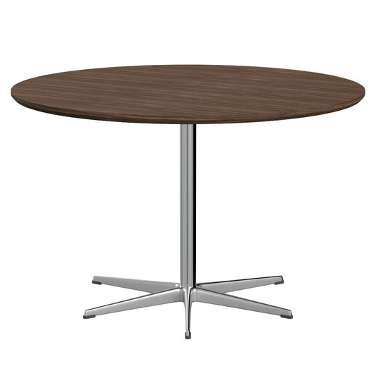 FRITZ HANSEN（フリッツハンセン）/A825/円テーブル/ナチュラルウッド / ウォルナット/アルミニウム / サテン仕上げ - マット【納期】ご注文後確認