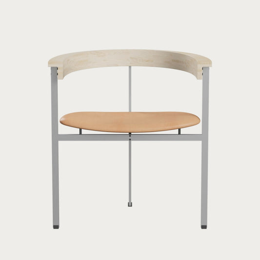 FRITZ HANSEN（フリッツハンセン）/PK11/アームチェア/ラッカー仕上げ無垢材 / アッシュ/ナチュラルレザー / ナチュラル【納期】ご注文後確認