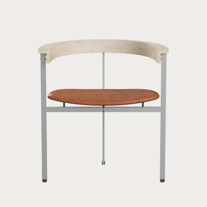 FRITZ HANSEN（フリッツハンセン）/PK11/アームチェア/ラッカー仕上げ無垢材 / アッシュ/グレースレザー / ウォルナット【納期】ご注文後確認