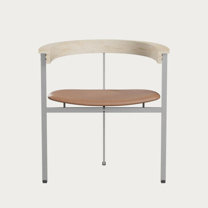 FRITZ HANSEN（フリッツハンセン）/PK11/アームチェア/ラッカー仕上げ無垢材 / アッシュ/ラスティックレザー / ラスティックレザー【納期】ご注文後確認