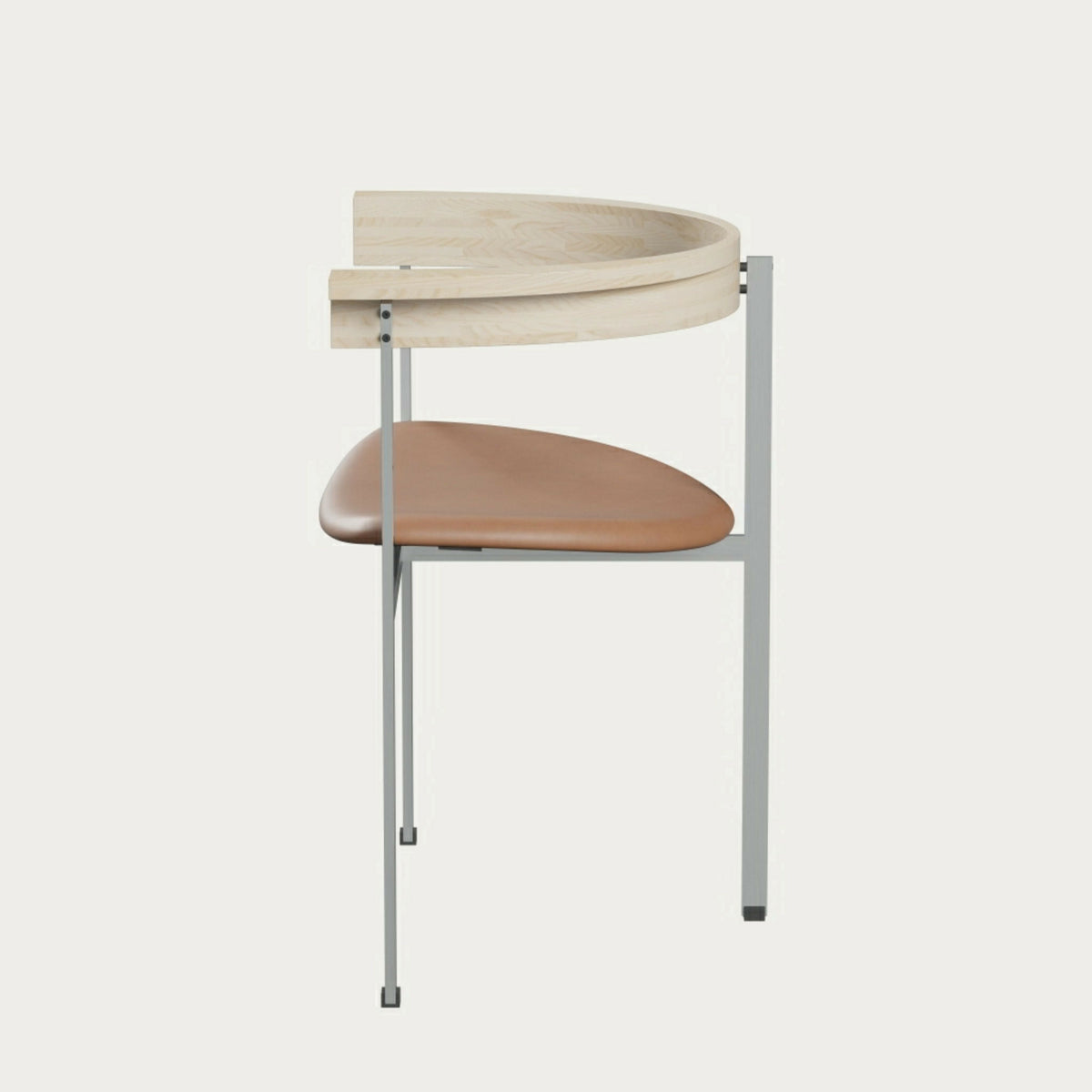 FRITZ HANSEN（フリッツハンセン）/PK11/アームチェア/ラッカー仕上げ無垢材 / アッシュ/ラスティックレザー / ラスティックレザー【納期】ご注文後確認