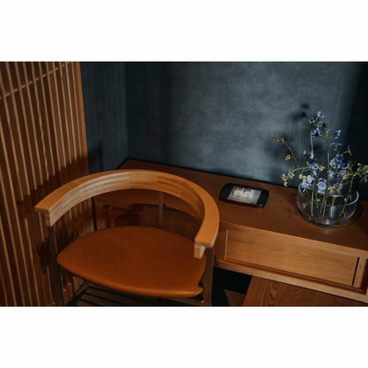 FRITZ HANSEN（フリッツハンセン）/PK11/アームチェア/ラッカー仕上げ無垢材 / アッシュ/ラスティックレザー / ラスティックレザー【納期】ご注文後確認