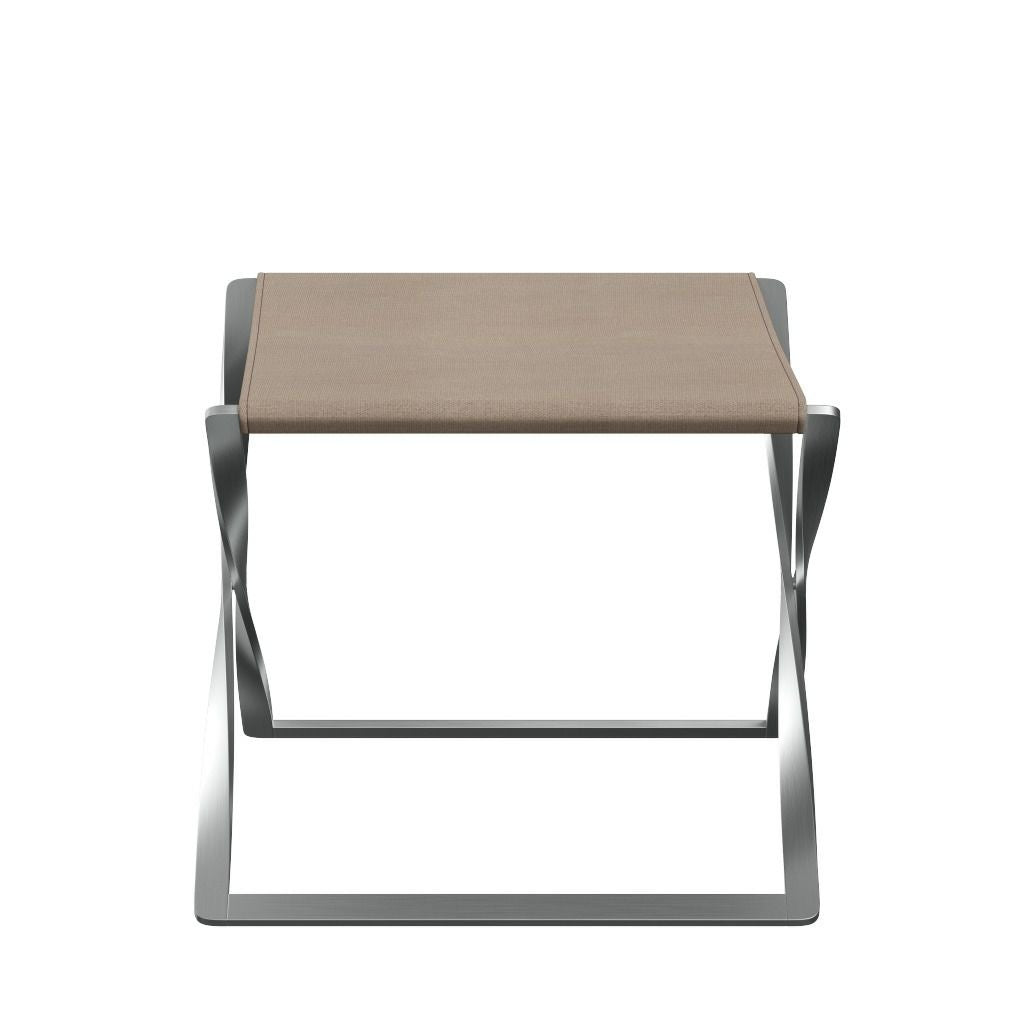 FRITZ HANSEN（フリッツハンセン）/PK91/フォールディングスツール/Canvas / ナチュラル/ベース: Steel / スプリングスチール, サテン仕上げ - マット【納期】ご注文後確認