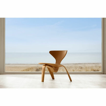 FRITZ HANSEN（フリッツハンセン）/PK0 A/ラウンジチェア/シェル: ナチュラルウッド / オレゴンパイン【納期】ご注文後確認