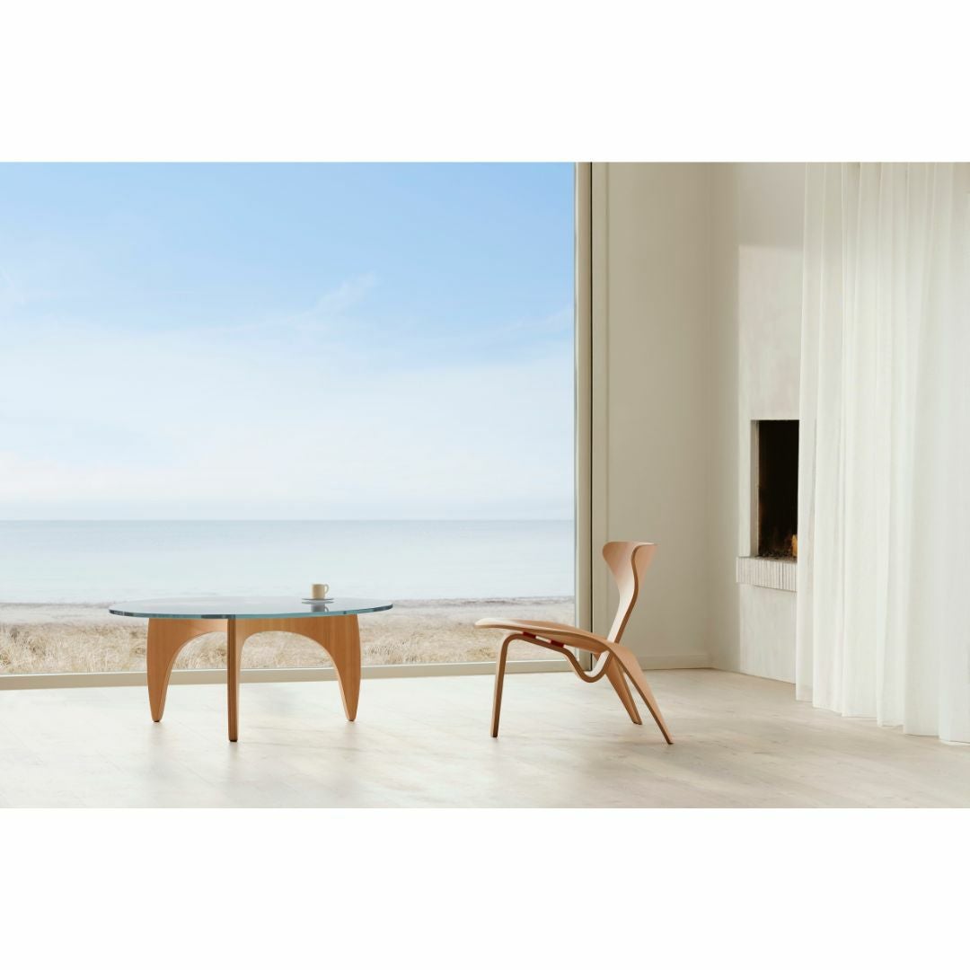 FRITZ HANSEN（フリッツハンセン）/PK0 A/ラウンジチェア/シェル: ナチュラルウッド / オレゴンパイン【納期】ご注文後確認