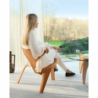 FRITZ HANSEN（フリッツハンセン）/PK0 A/ラウンジチェア/シェル: ナチュラルウッド / オレゴンパイン【納期】ご注文後確認