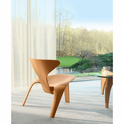 FRITZ HANSEN（フリッツハンセン）/PK0 A/ラウンジチェア/シェル: ナチュラルウッド / オレゴンパイン【納期】ご注文後確認