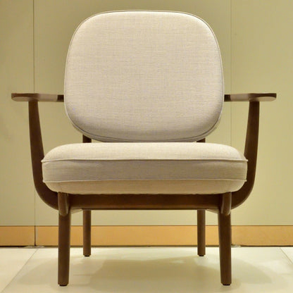 【店頭在庫品】FRITZ HANSEN（フリッツハンセン）/FRED（フレッド）/JH97/ラウンジチェア/ウォルナットステインドオーク/クリスチャンハウン ベージュ 1121
