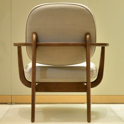 【店頭在庫品】FRITZ HANSEN（フリッツハンセン）/FRED（フレッド）/JH97/ラウンジチェア/ウォルナットステインドオーク/クリスチャンハウン ベージュ 1121