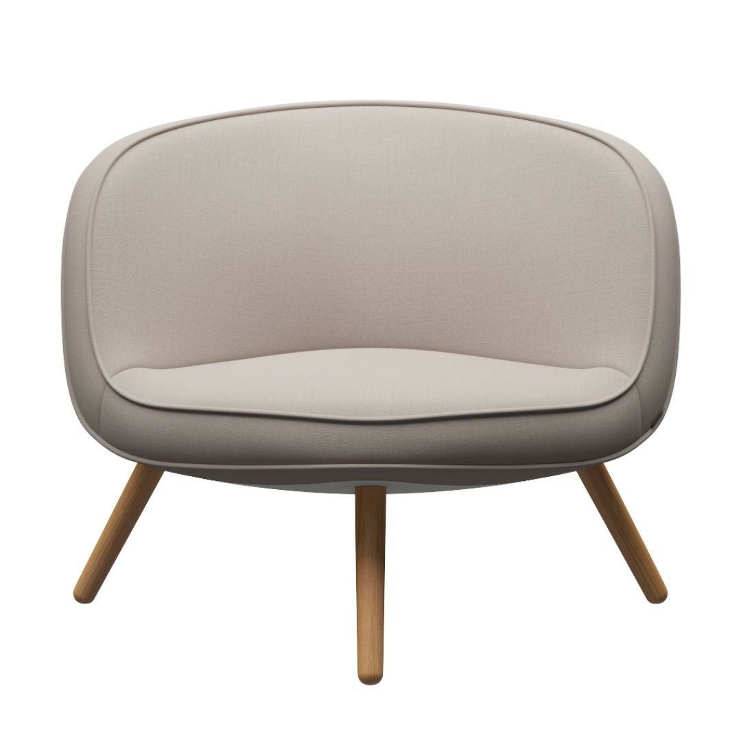 FRITZ HANSEN（フリッツハンセン）/VIA57/BI01/ラウンジチェア/クリスチャンハウン / ライトベージュ (1120)/ラッカー仕上げ無垢材 / オーク【納期】ご注文後確認