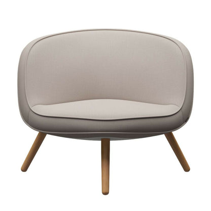 FRITZ HANSEN（フリッツハンセン）/VIA57/BI01/ラウンジチェア/クリスチャンハウン / ライトベージュ (1120)/ラッカー仕上げ無垢材 / オーク【納期】ご注文後確認