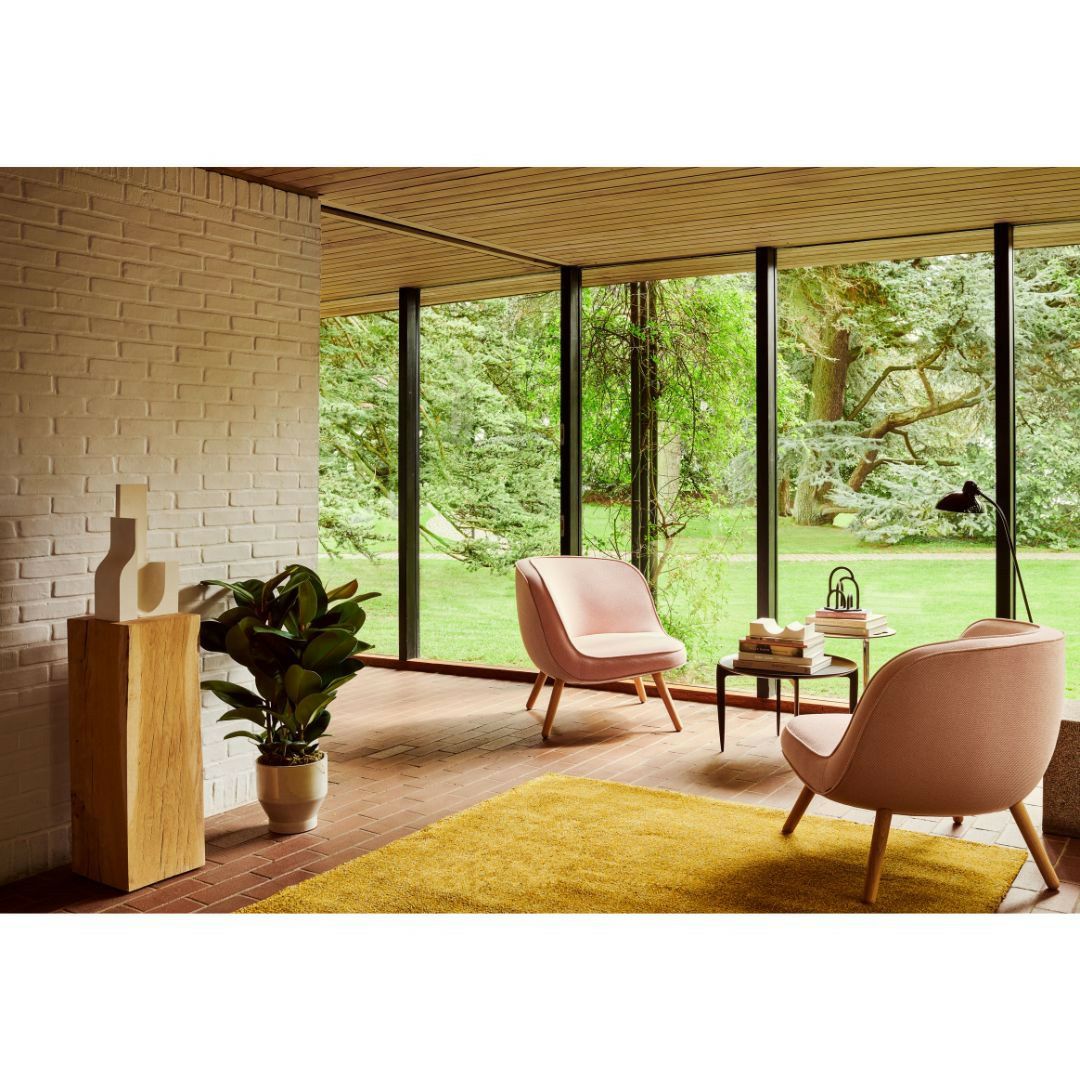 FRITZ HANSEN（フリッツハンセン）/VIA57/BI01/ラウンジチェア/クリスチャンハウン / ライトベージュ (1120)/ラッカー仕上げ無垢材 / オーク【納期】ご注文後確認