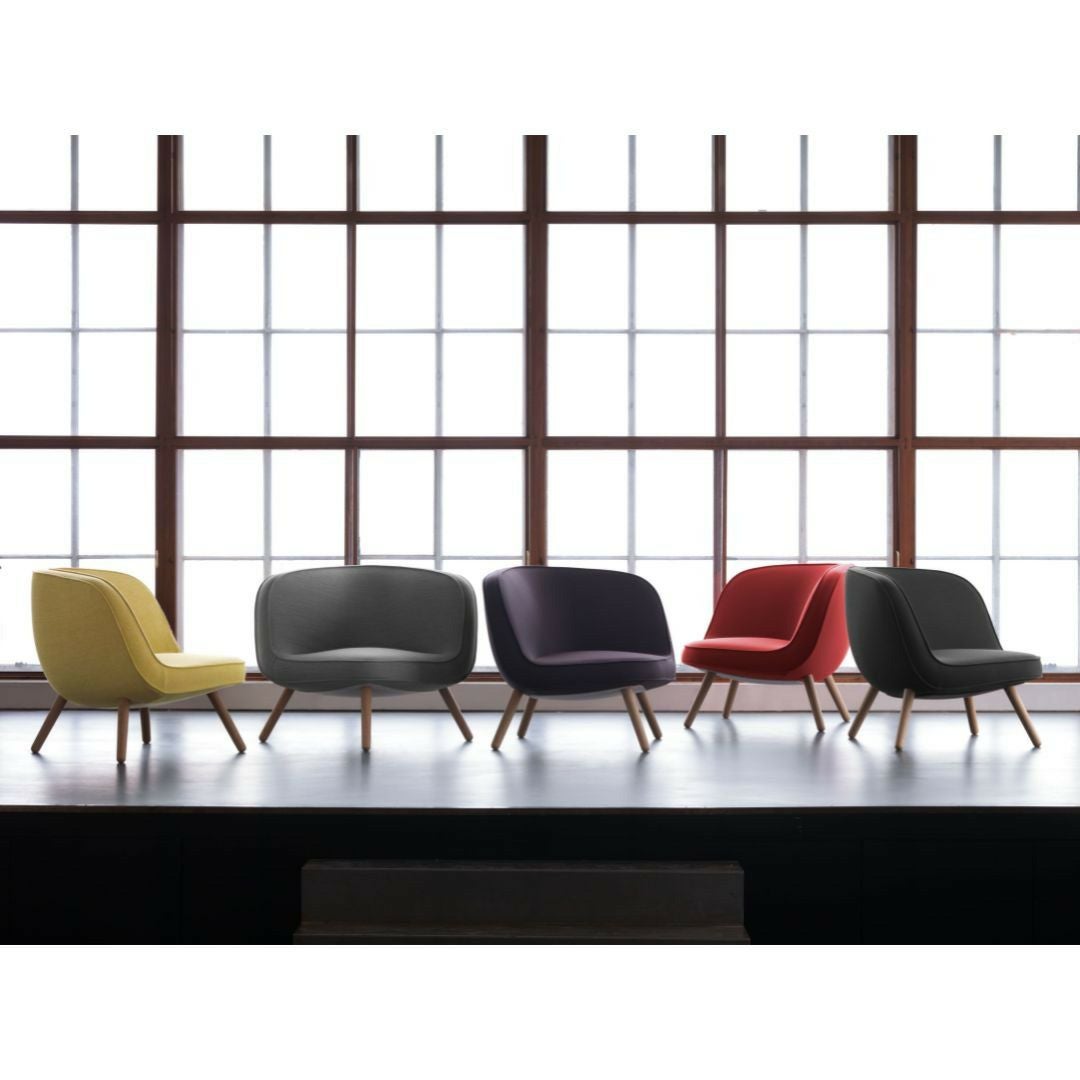 FRITZ HANSEN（フリッツハンセン）/VIA57/BI01/ラウンジチェア/クリスチャンハウン / ライトベージュ (1120)/ラッカー仕上げ無垢材 / オーク【納期】ご注文後確認