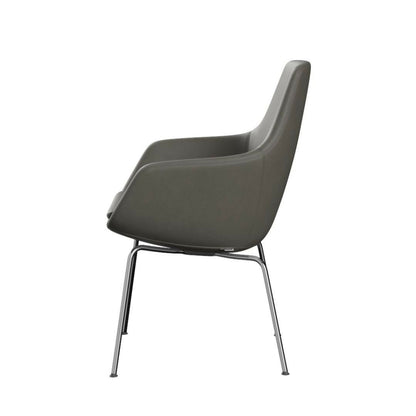 FRITZ HANSEN（フリッツハンセン）/LITTLE GIRAFFEリトルジラフ/チェア/3201/エッセンシャルレザー / ラーバ/Steel / 仕上げスチール, クローム仕上げ - ハイグロス【納期】ご注文後確認