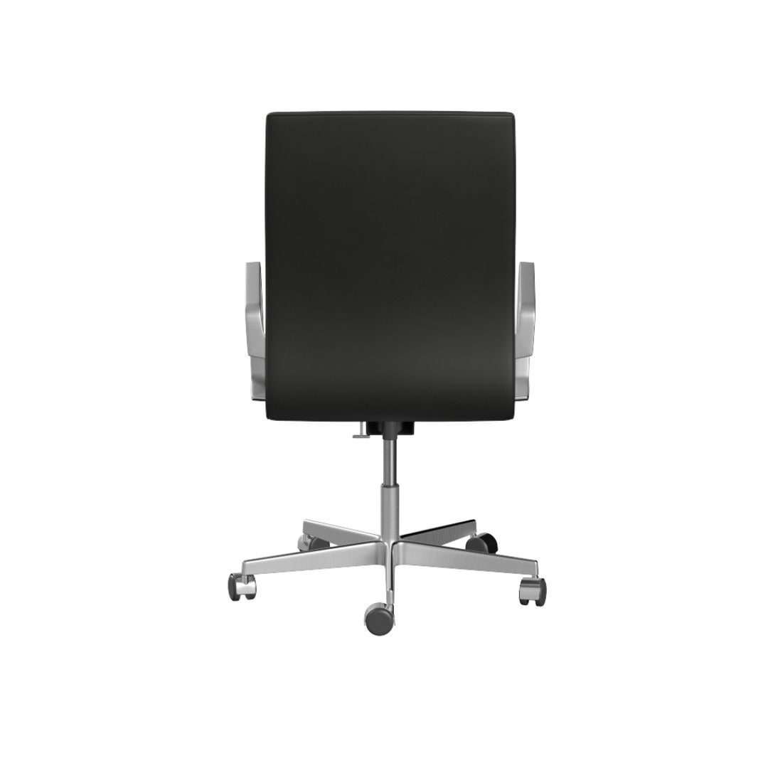 Fritz Hansen（フリッツハンセン）/オックスフォード(ミディアムバック)/「3293W」/エッシェンシャル：ブラック/脚：5スターキャスター付き/サテン仕上げ/シート高さ調整